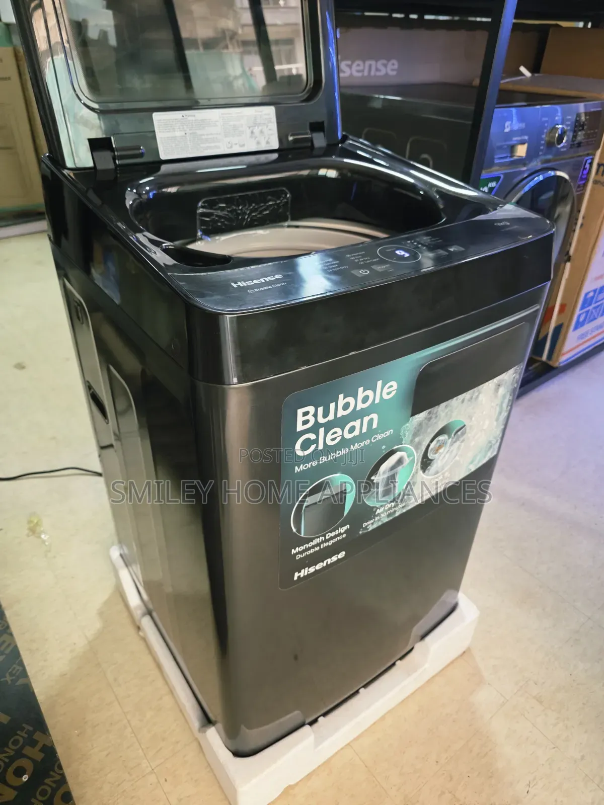 9kgs Hisense Fully Automated Toploader Washingmachine at Discount Price