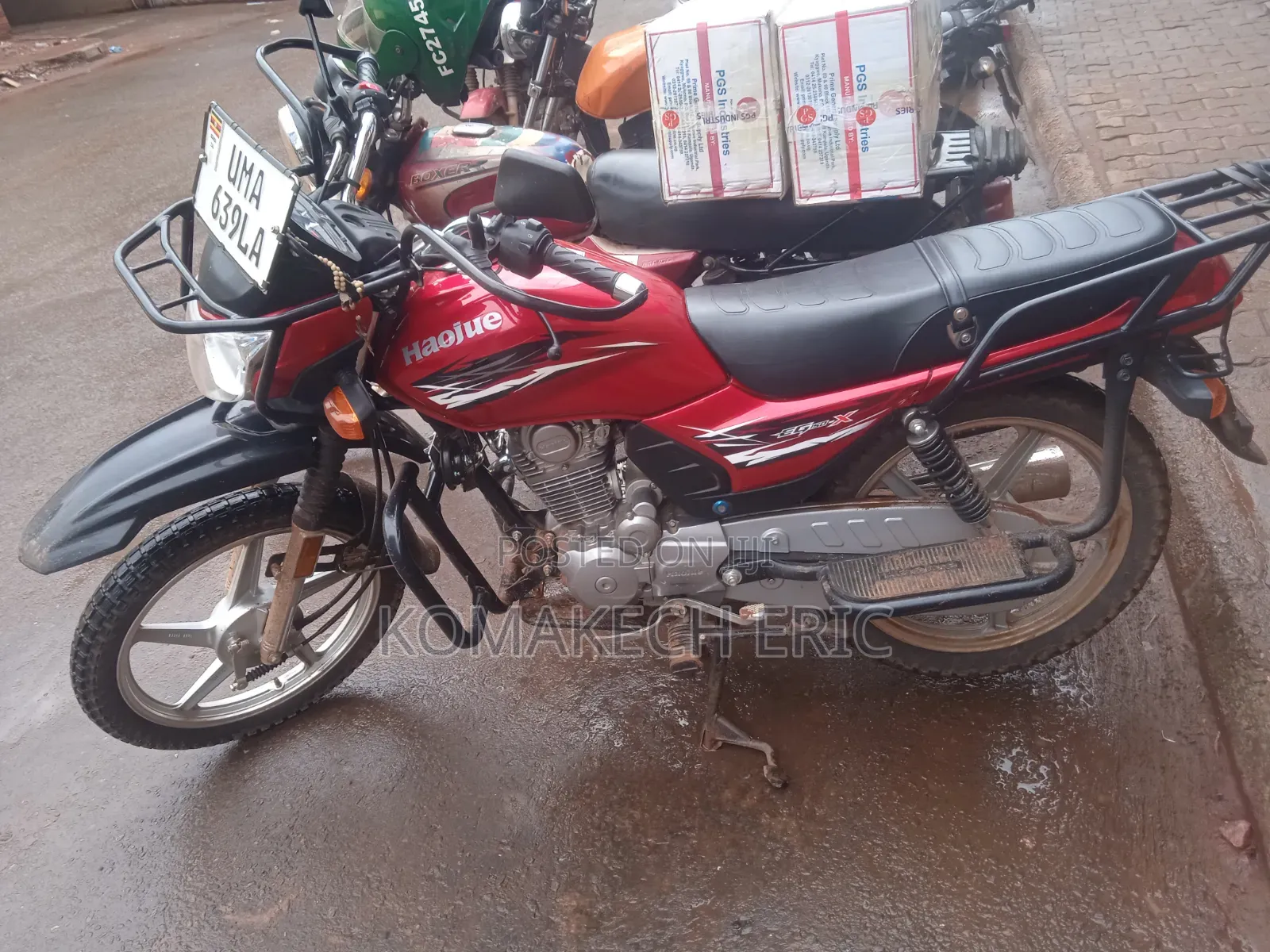 Haojue EG150X 2026 Red