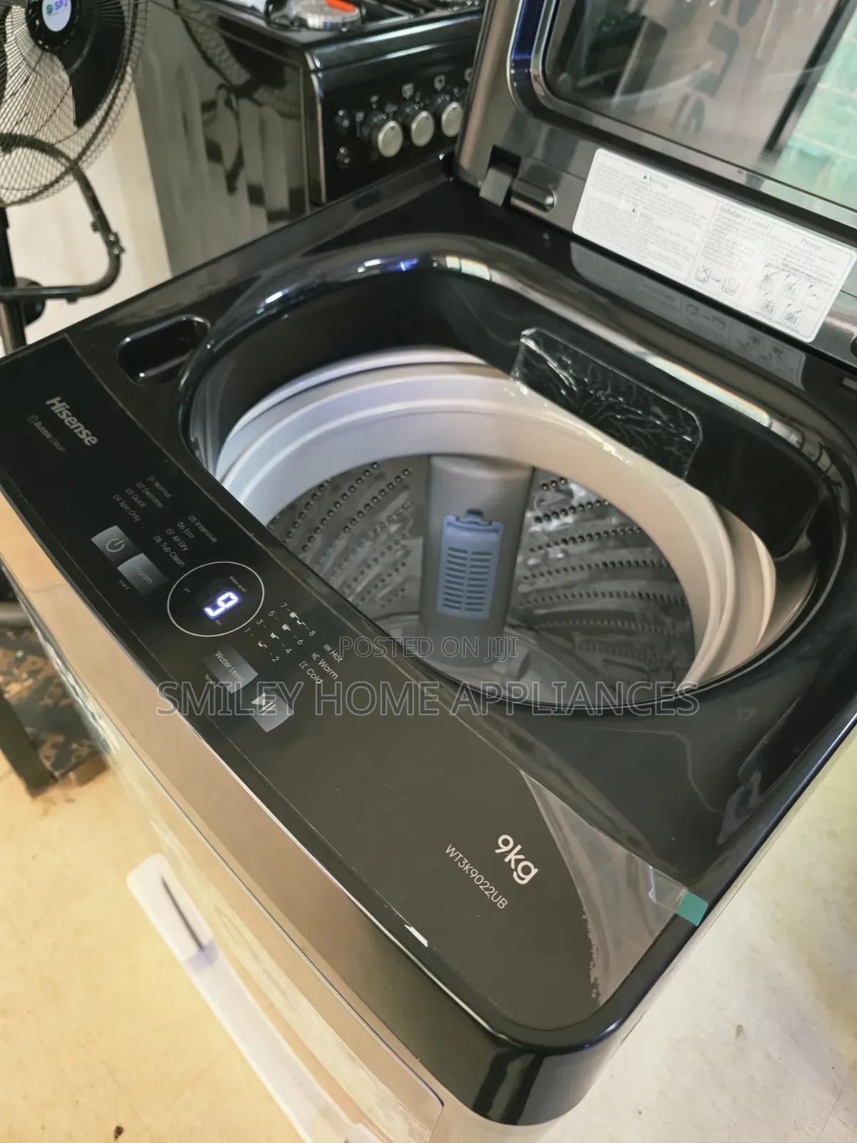9kgs Brand New Hisense Toploader Fully Automatic Washingmachine
