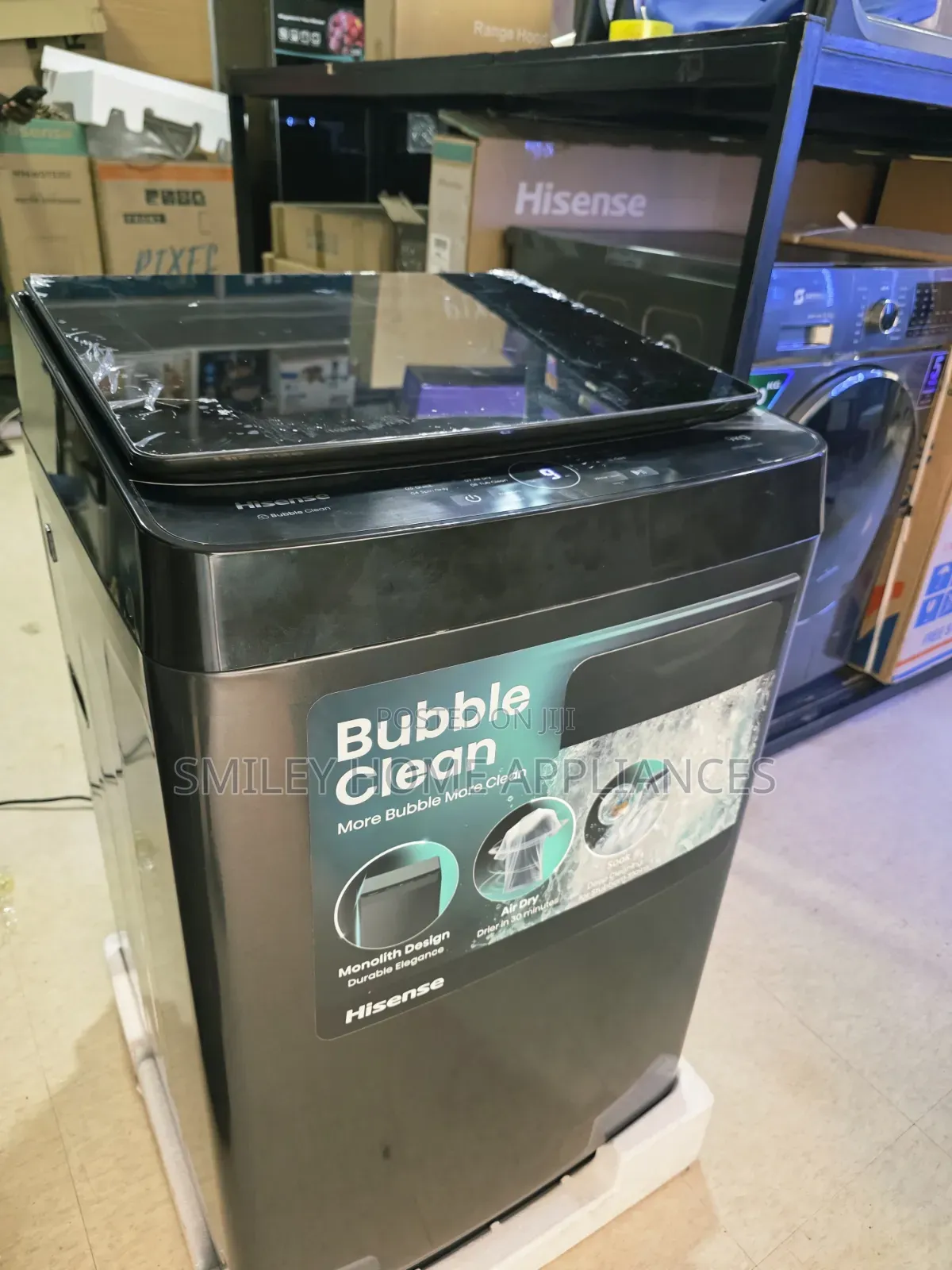 9kgs Brand New Hisense Toploader Fully Automatic Washingmachine