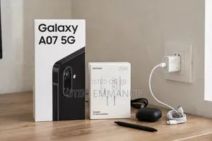 New Samsung Galaxy A07 5G 128 GB Black