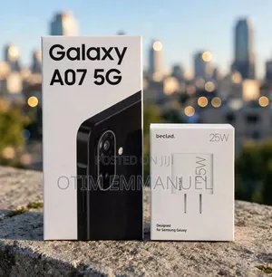 New Samsung Galaxy A07 5G 128 GB Black