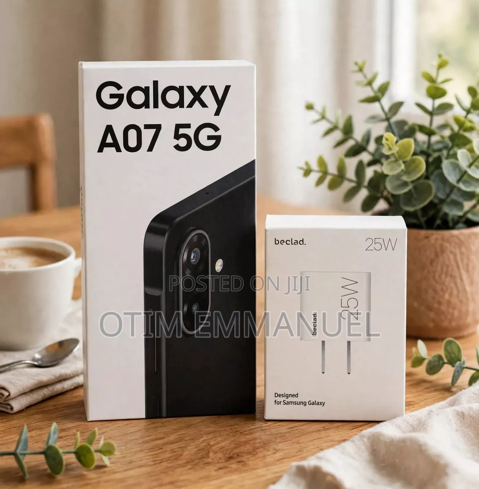 New Samsung Galaxy A07 5G 128 GB Black
