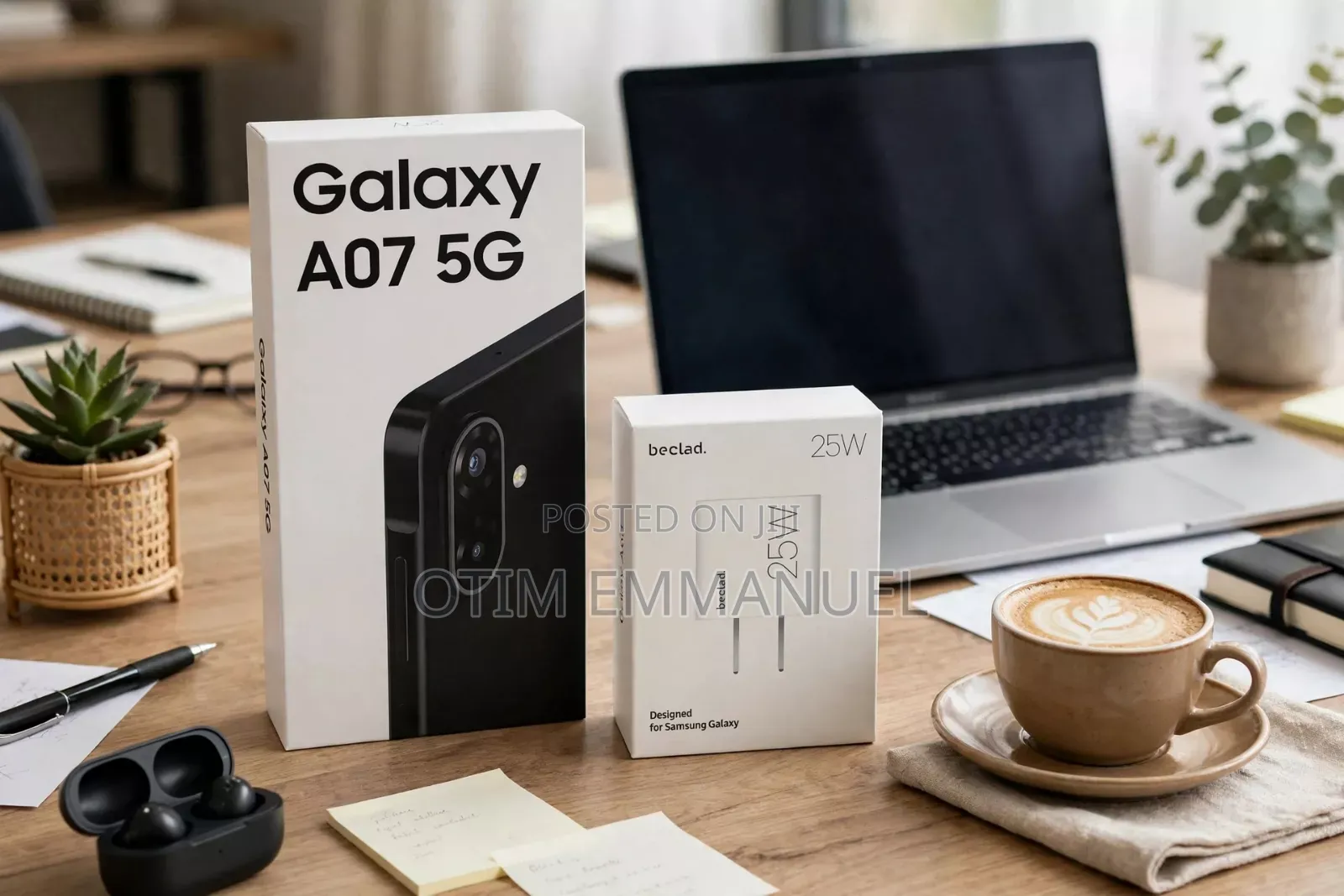 New Samsung Galaxy A07 5G 128 GB Black
