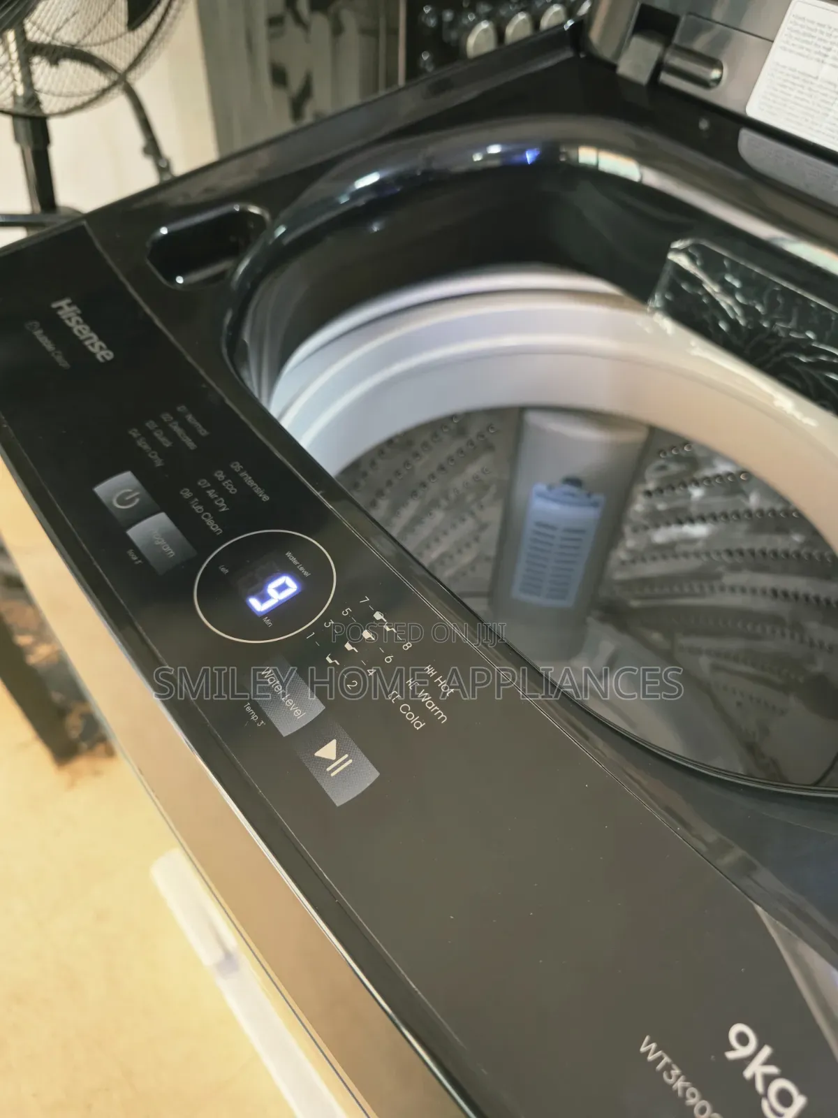 Hisense 9kgs Toploader Fully Automated Washing Machine at Cut Price