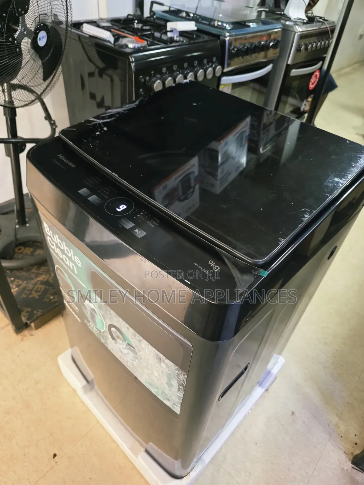 Hisense 9kgs Fully Automatic Toploader Washingmachine With Warranty