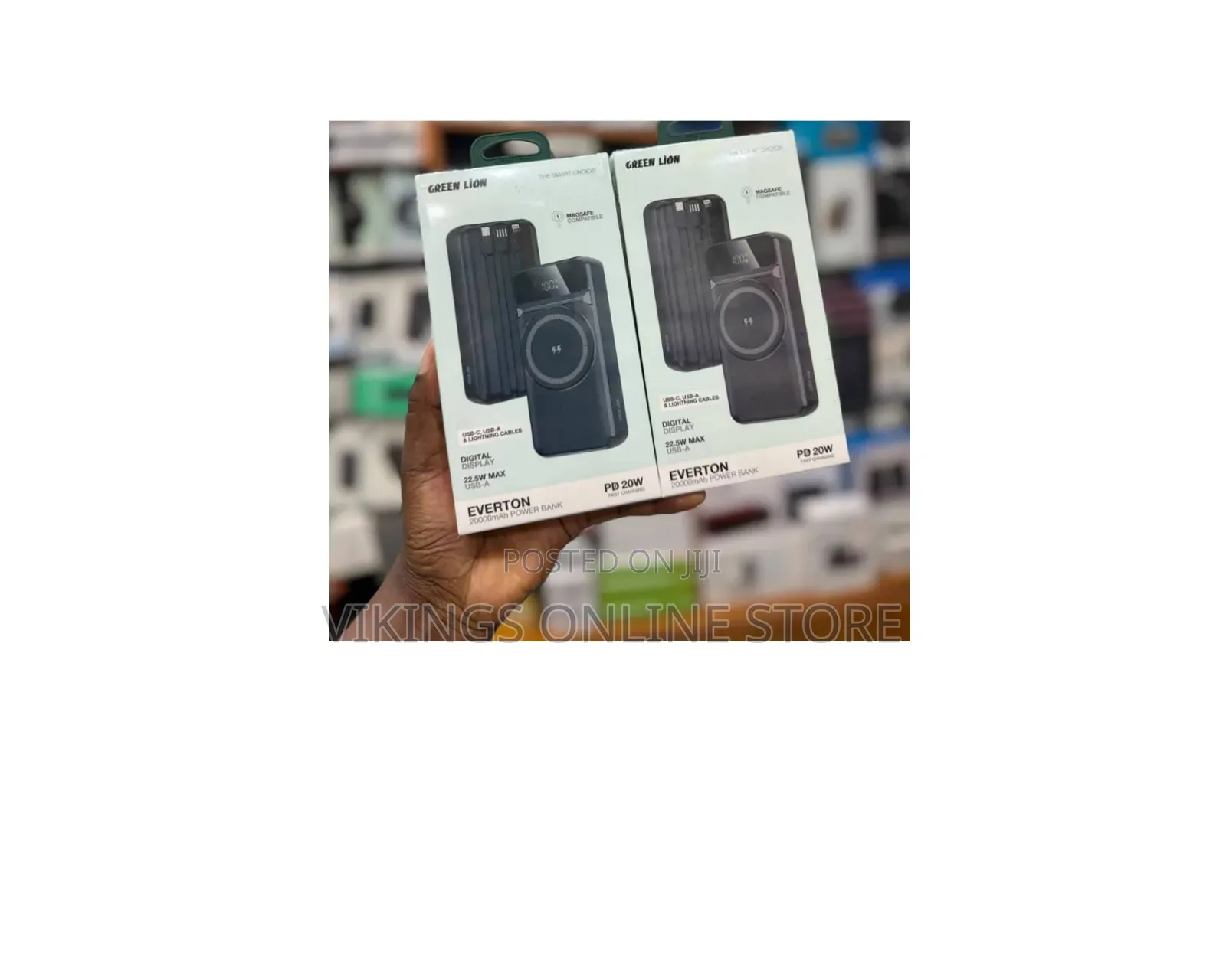 Green Lion Everton 20000mAh Power Bank PD 20W