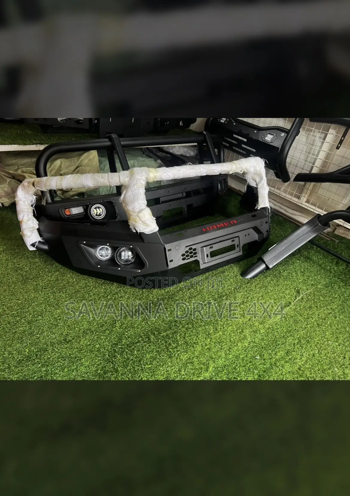 FJ150 Prado Front Guard Hammer Design