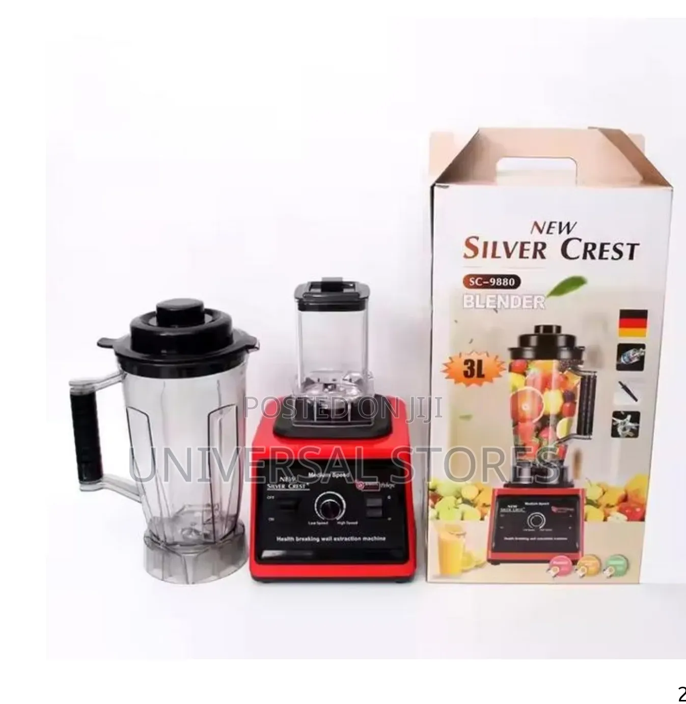 SilverCrest Commercial Electric Blender for Heavy Duty Works