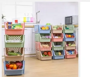 Kitchen Plastic Storage Cabinet