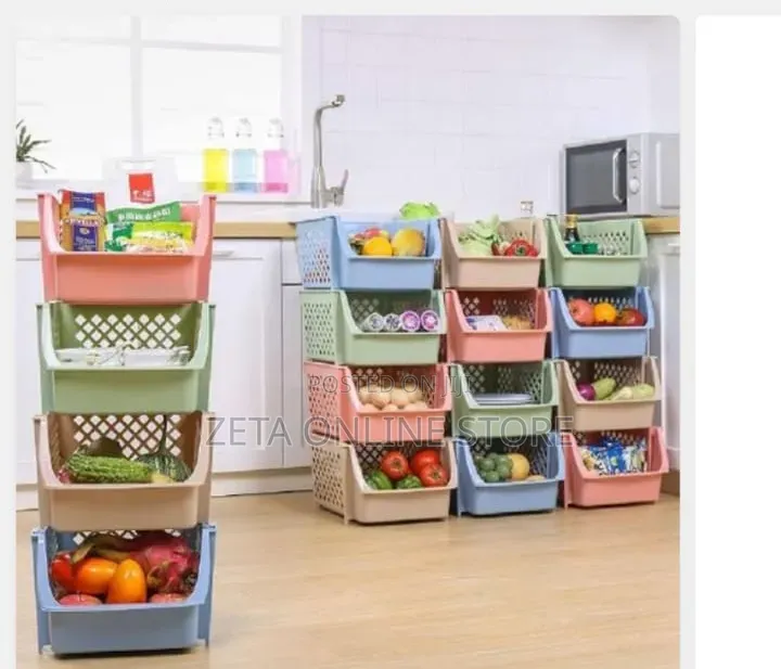 Kitchen Plastic Storage Cabinet