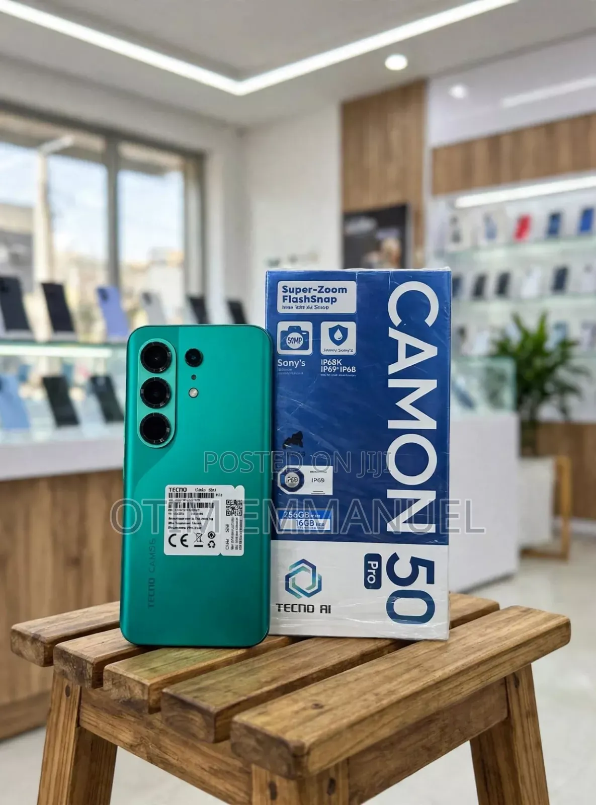 New Tecno Camon 50 Pro 256 GB Green