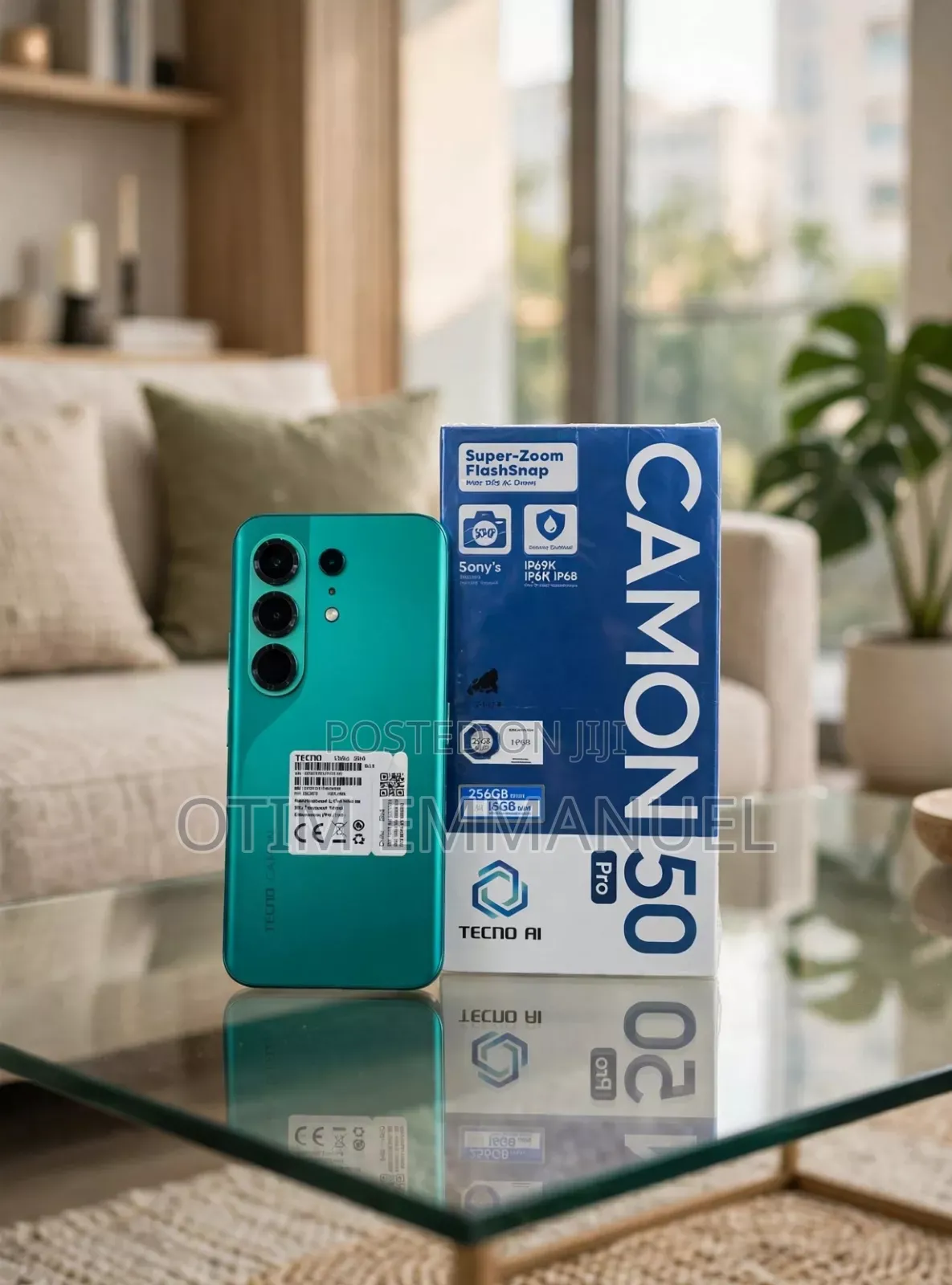 New Tecno Camon 50 Pro 256 GB Green