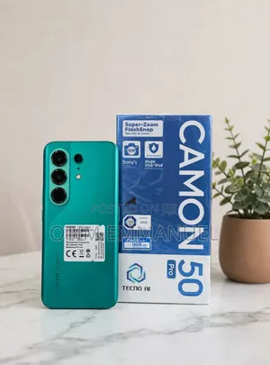 New Tecno Camon 50 Pro 256 GB Green