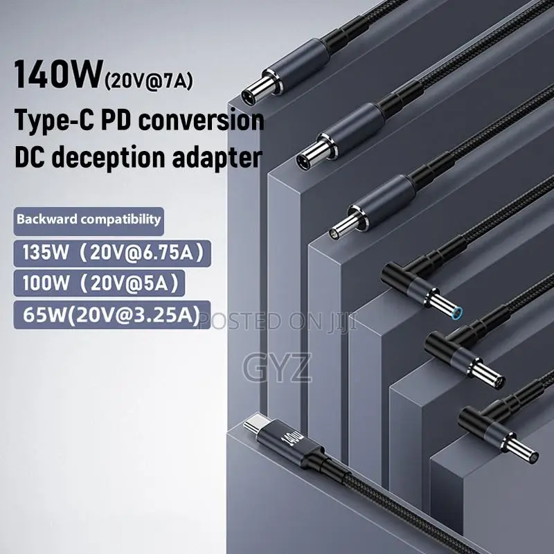 Type C to Dell Small Pin Cable