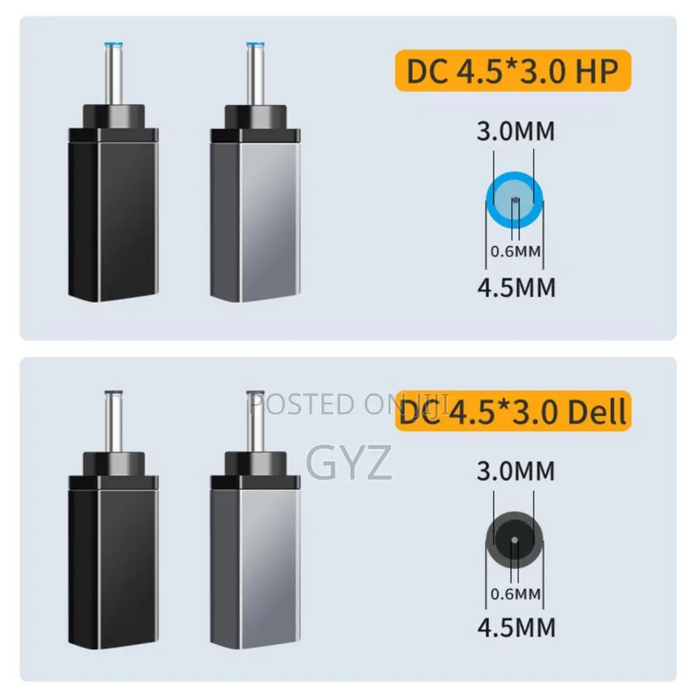 Type C to Dell Small Pin Cable
