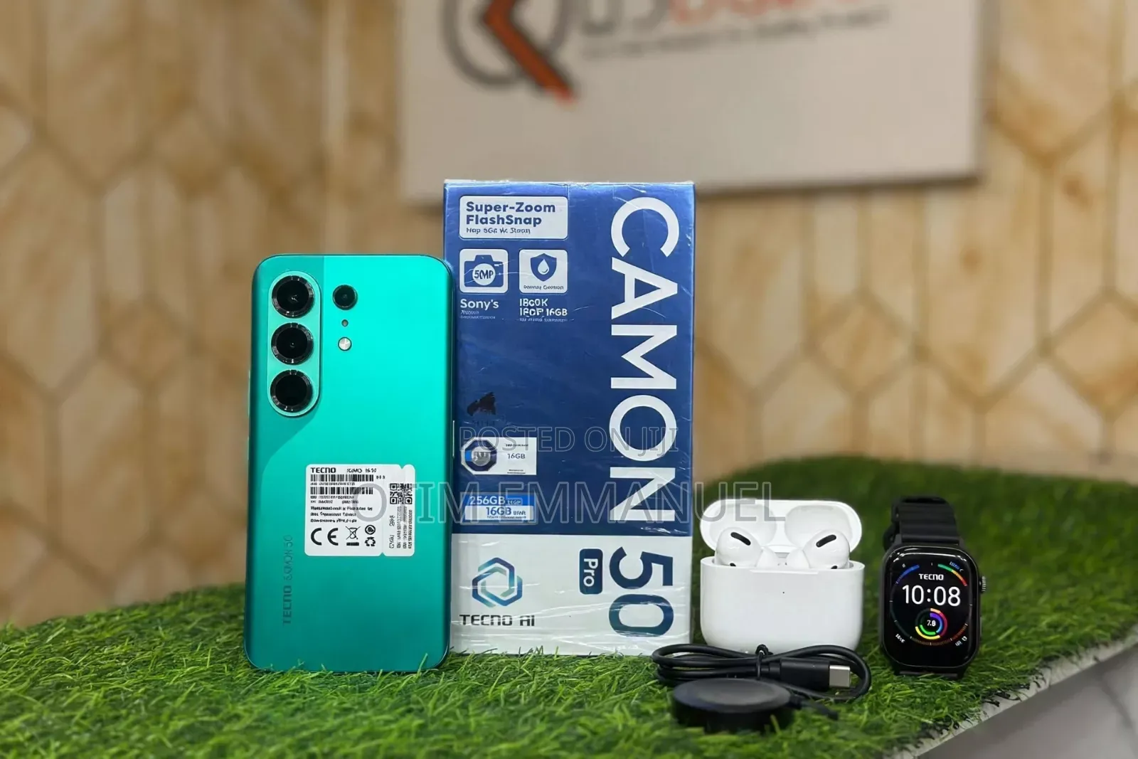 New Tecno Camon 50 Pro 256 GB Green