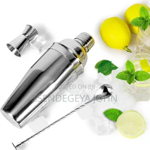 Stainless Steel Cobbler Cocktail Shaker