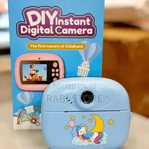 Kids Instant Print Camera- Portable Digital HD Photo and Video
