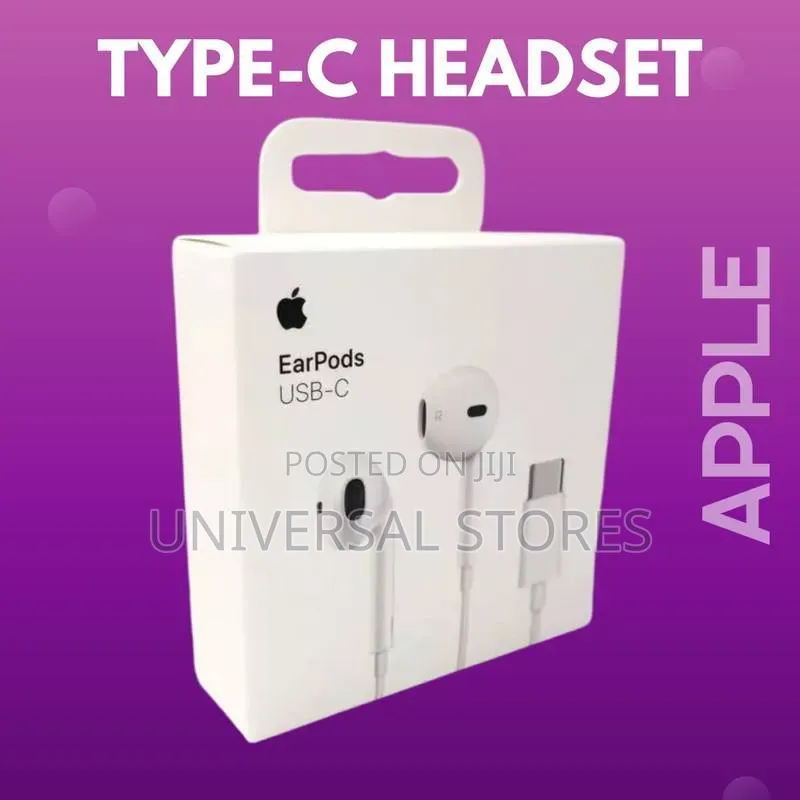 Apple EarPods With a USB-C Connector.