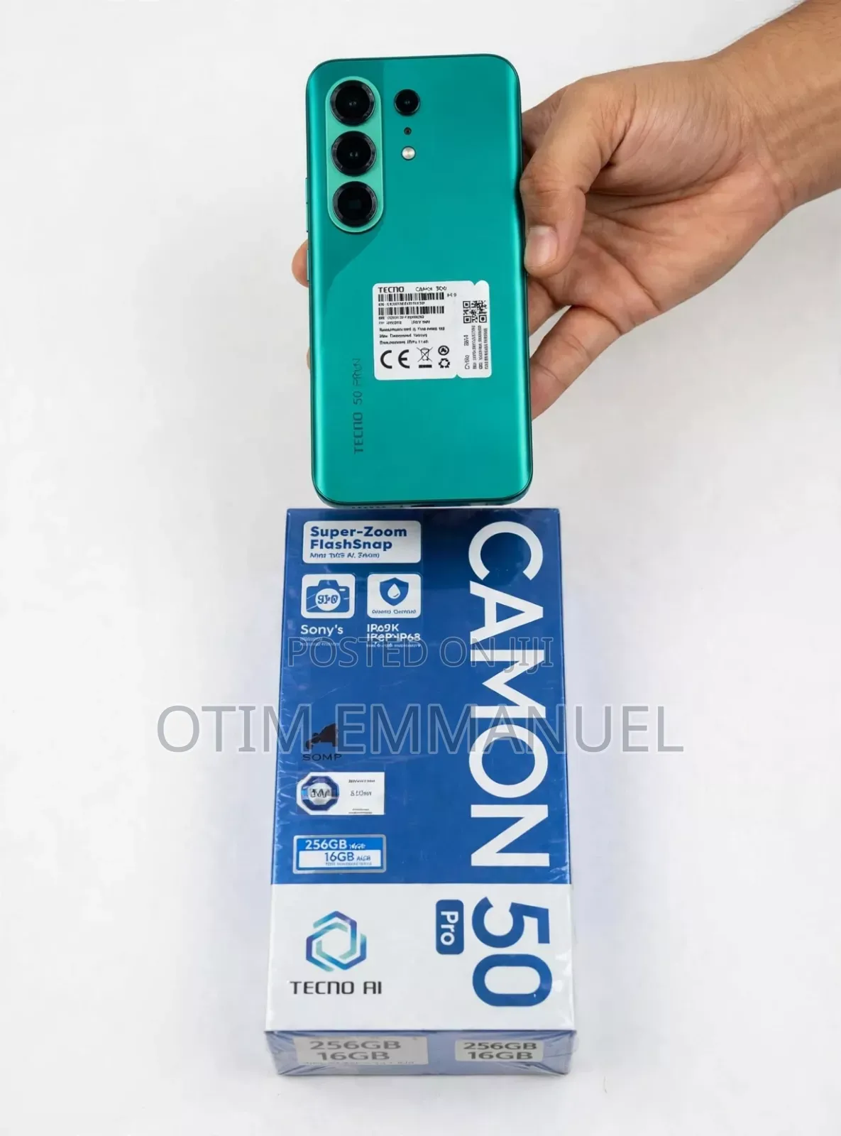 New Tecno Camon 50 Pro 256 GB Green