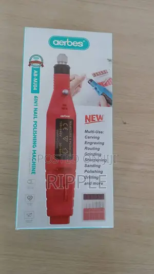 Aerbes 6-in-1 Electric Nail Drill & Polishing Machine Kit