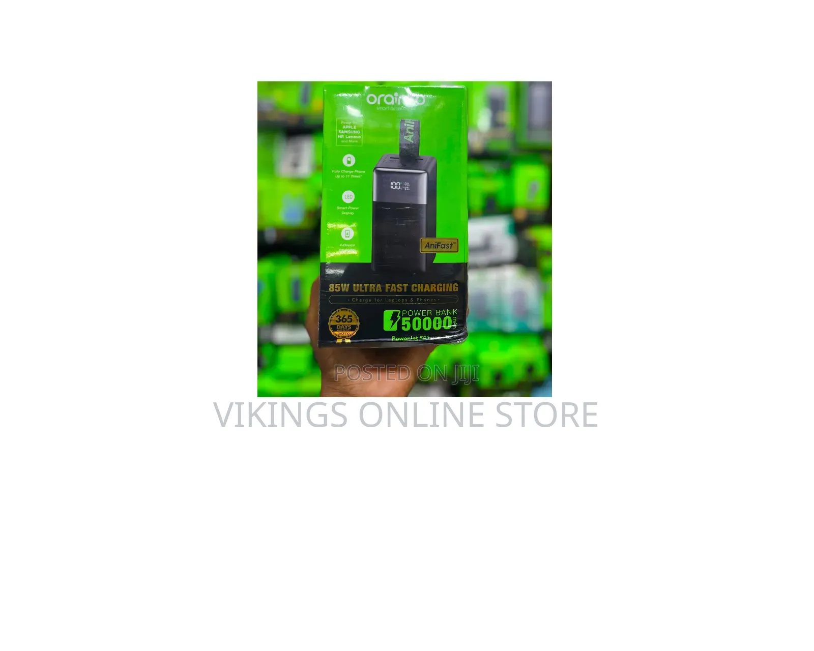 Hot Sale 
 Oraimo PowerJet 501 50000mAh | 85W Ultra Fast Charge