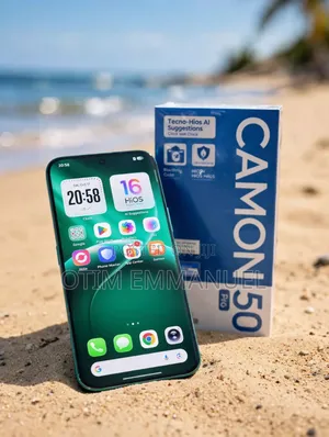 New Tecno Camon 50 Pro 256 GB Black
