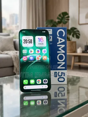 New Tecno Camon 50 Pro 256 GB Black