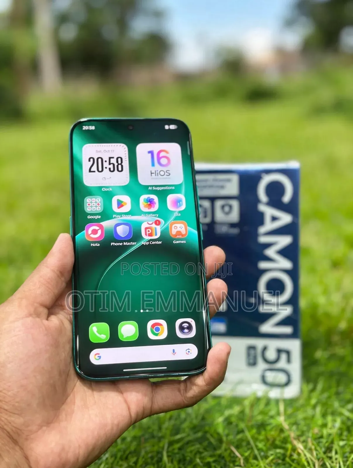 New Tecno Camon 50 Pro 256 GB Black