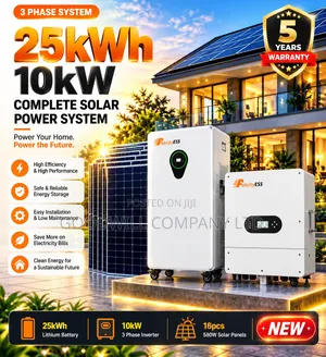 25kwh 48v Massive Clean Energy Hybrid Lithium Solar System