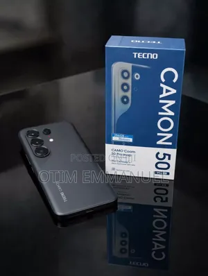 New Tecno Camon 50 Pro 256 GB Black