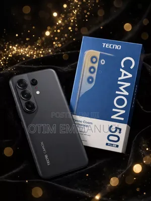 New Tecno Camon 50 Pro 256 GB Black