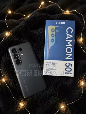 New Tecno Camon 50 Pro 256 GB Black