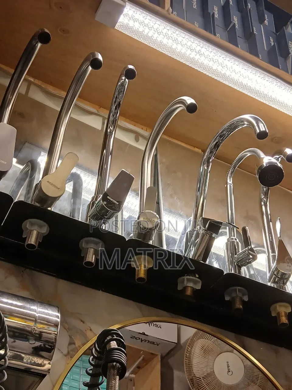 Kitchen Sink Taps, Swan Neck Pillar Taps