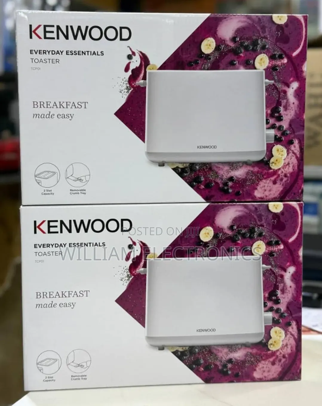 Kenwood 2 Slice Bread Toaster