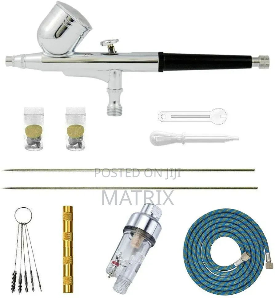 Tattoo Airbrush Spray Paint Gun Kit Complete Set for Makeup