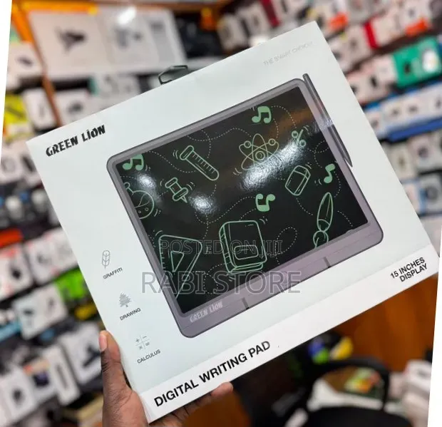 Green Lion LCD Digital Writing Pad With Pen 15inch