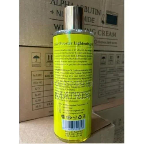 Glow Booster Lightening Oil 100% Natural Essential Oil 300ML