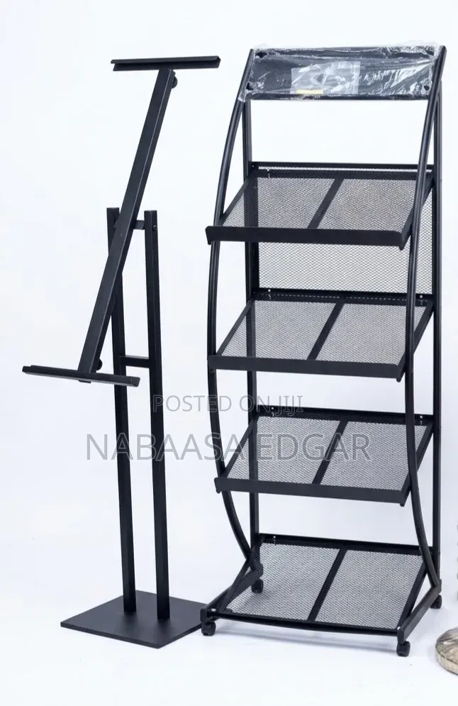 Metallic Display Stands
