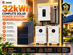 32kwh 48v Massive Clean Energy Hybrid/Lithium Solar System