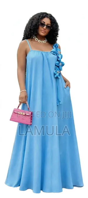 Flower Charm Maxi Dress