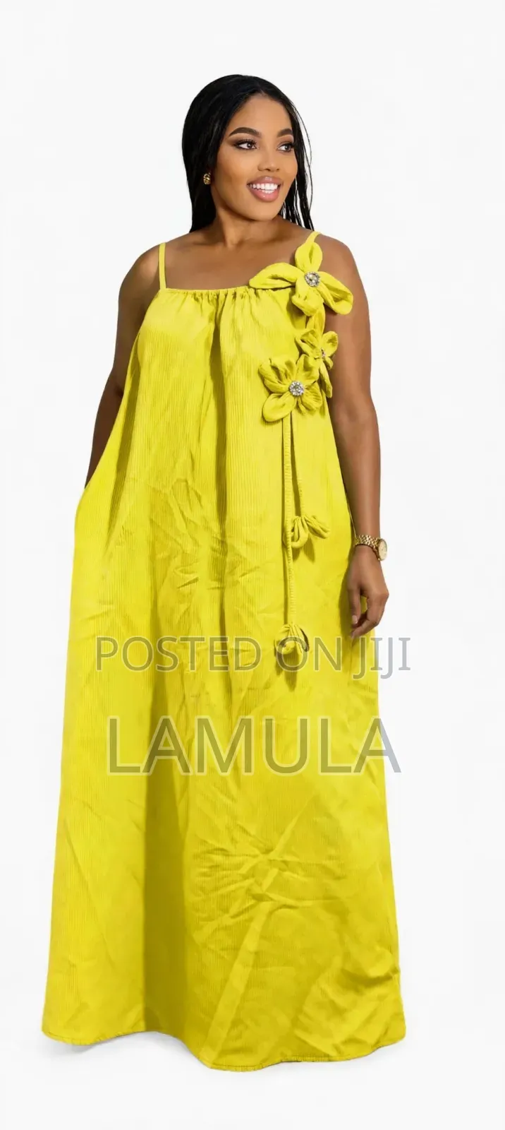 Flower Charm Maxi Dress