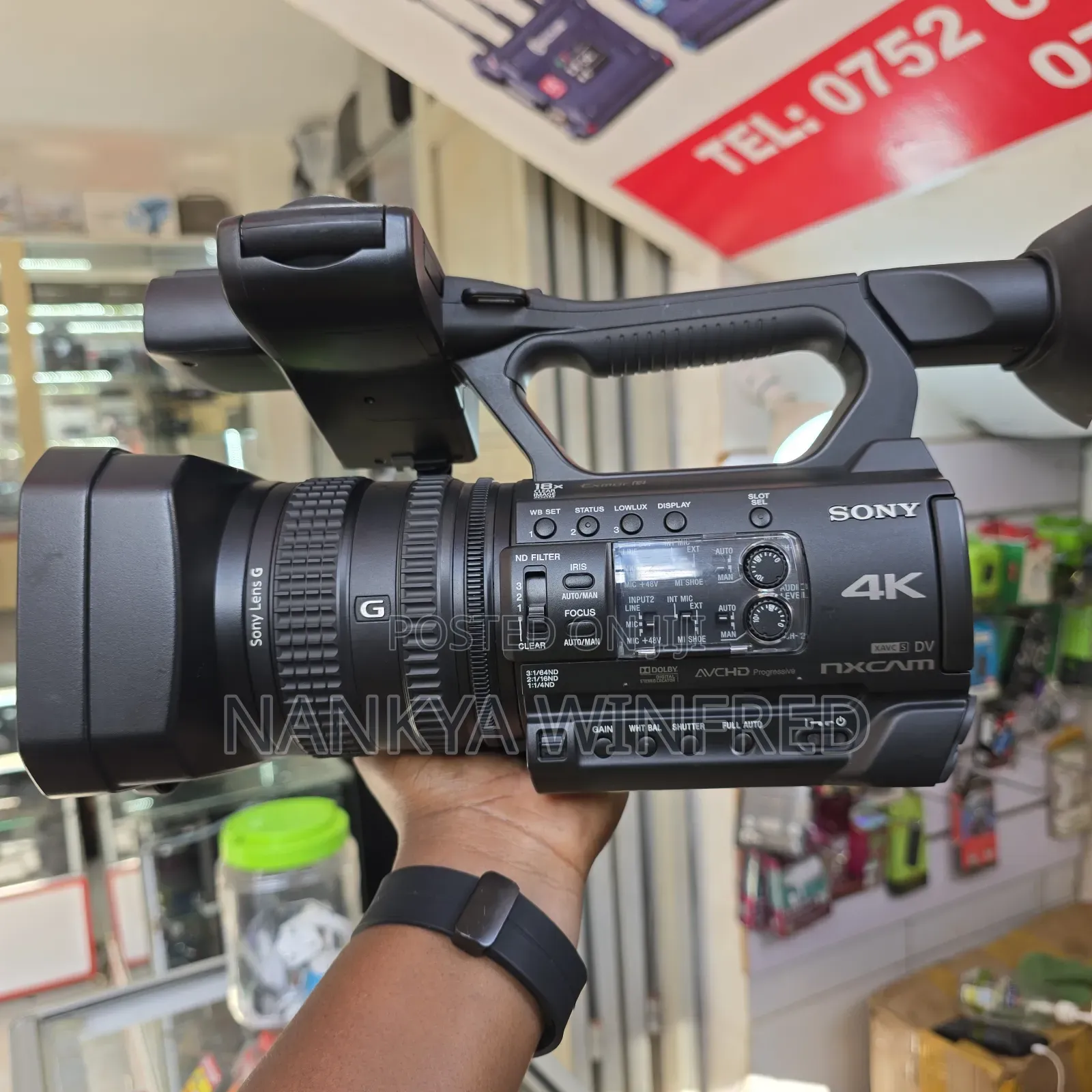 Sony HXR-NX200 4k Video Camera