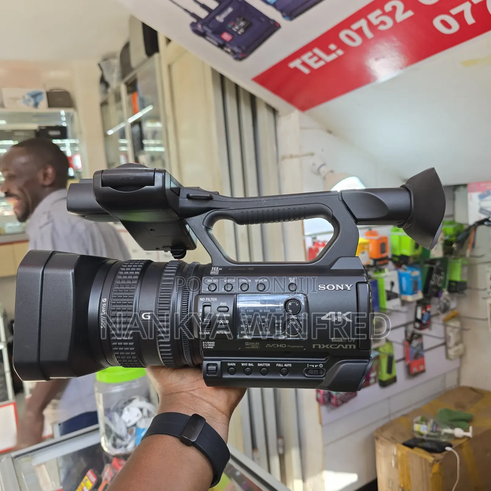 Sony HXR-NX200 4k Video Camera