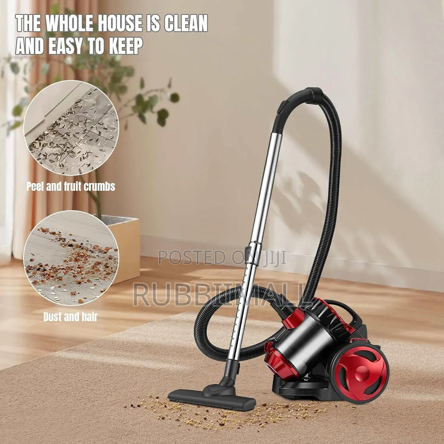 Hoffmans Vacuum Cleaner 2 in 1 ~ Wet & Dry (HM8813)
