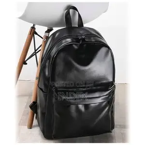 Leather Laptop Backpack