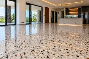 Premium Epoxy Terrazzo Flooring Installation