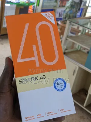 New Tecno Spark 40 256 GB Orange
