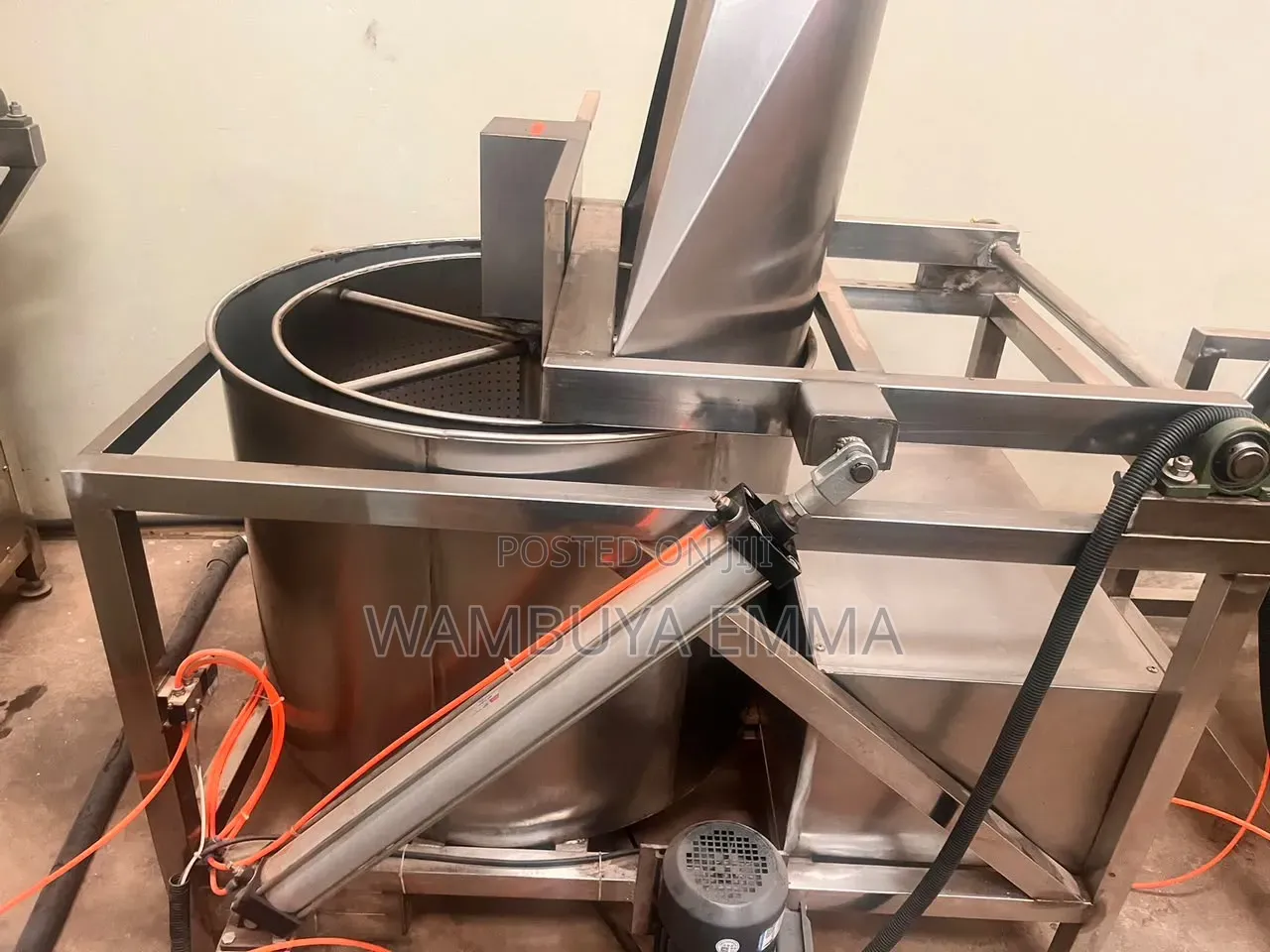 Frier Automatic Centrifugal De-Oiling Machine ,Used in Snacks Factory